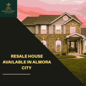 First resale house available for sale in Almora main city, ideal for a second home in the scenic Kumaon region of Uttarakhand.