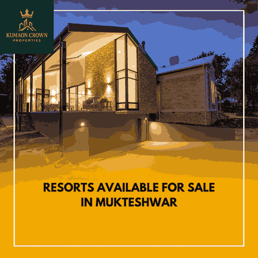 Resorts available for sale in Mukteshwar, Uttarakhand – ideal for hospitality investment in a peaceful hill station with scenic Himalayan views.